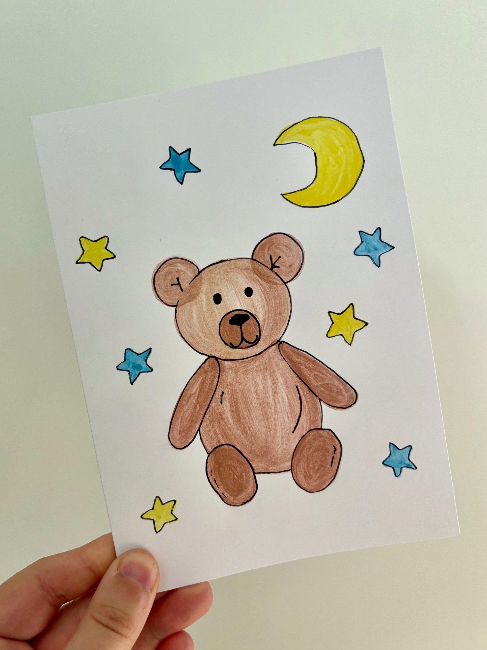 Carte Bébé Ourson