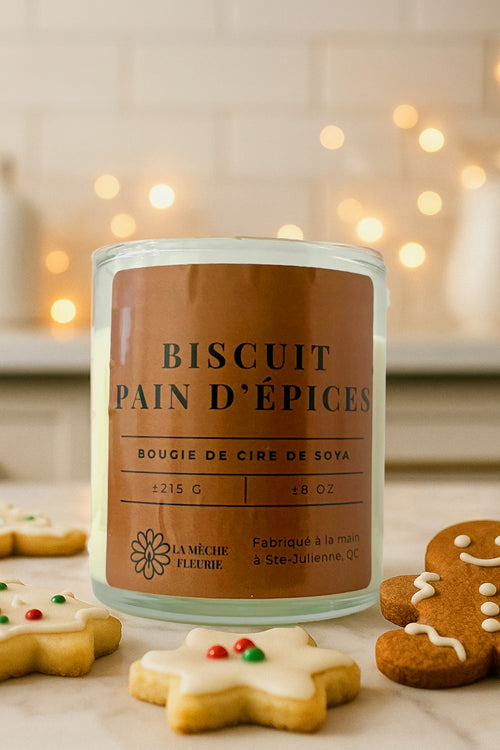 Bougie Biscuit pain d'épices