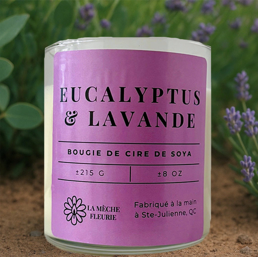 Bougie Eucalyptus & Lavande