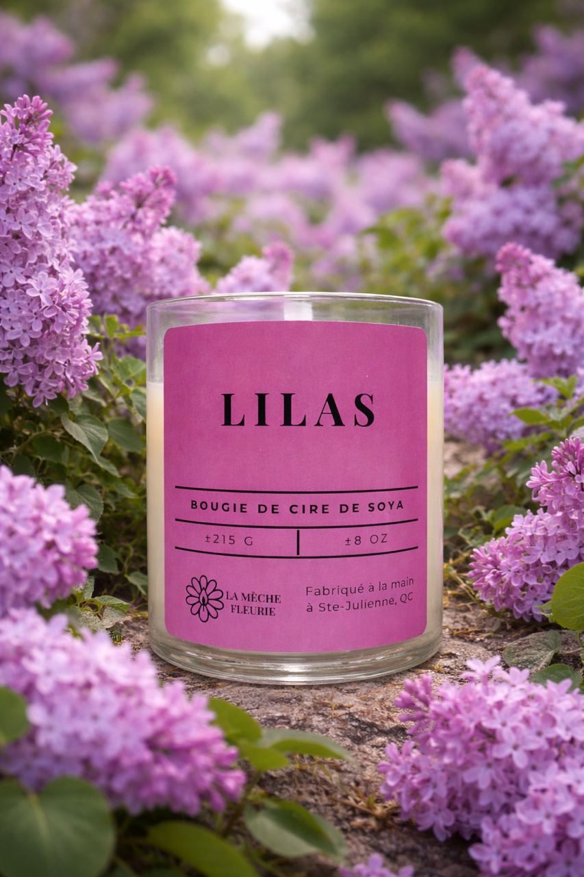 Bougie Lilas